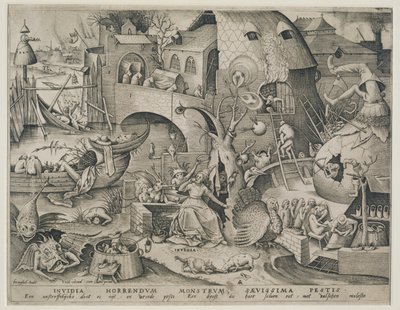 Inuidia - Pieter Bruegel the Elder