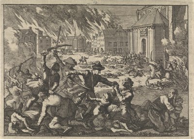 Saccage de Magdebourg, 1698 - Pieter Van der Aa