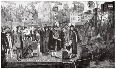 Commerce du sucre, Anvers, vers 1510-20 - Pieter Verhaert