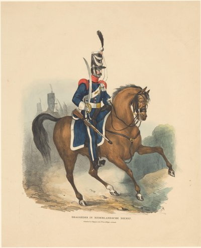 Soldat à cheval - Pieter Wilhelmus van de Weijer