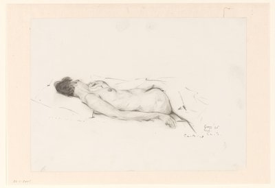 Nu couché - Pieter Willem van Baarsel