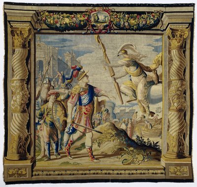 Roi Thaos et la déesse Athéna - Pieter de Cracht