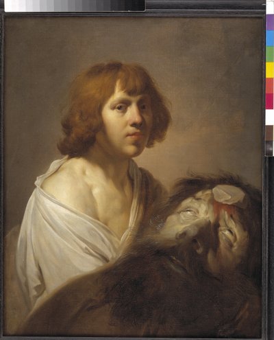 David avec la tête de Goliath - Pieter de Grebber