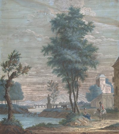 Paysage italien, 1769 - Pieter de Groot