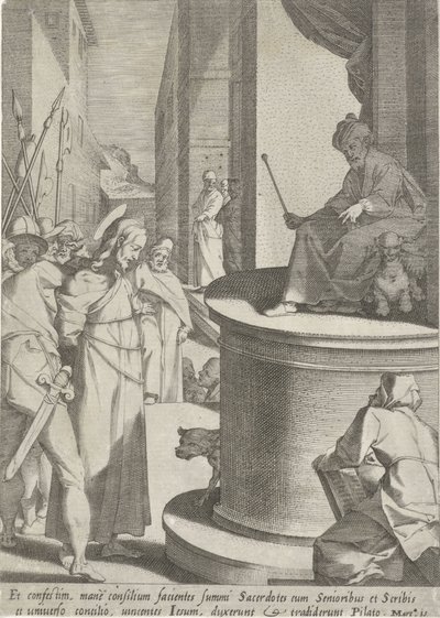 Christ devant Pilate - Pieter de Jode (I)