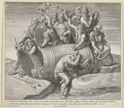 La constance de Marcus Atilius Regulus - Pieter de Jode (I)