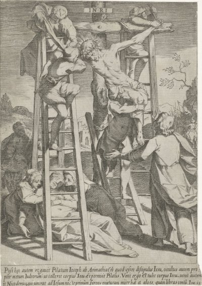 Descente de croix - Pieter de Jode (I)
