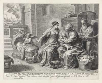 Sainte Famille et Sainte Anne - Pieter de Jode (II)