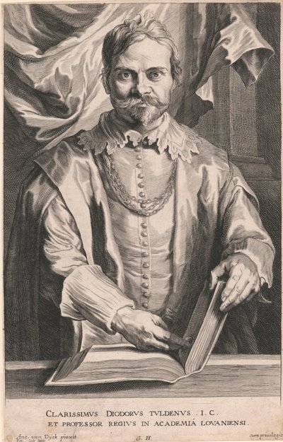 Clarissimus Diodorus Tuldenus I.C., et professeur royal à l