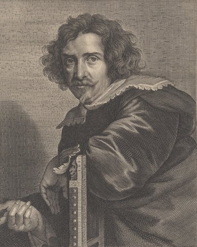 Portrait de Pieter de Jode le Jeune - Pieter de Jode II