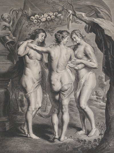 Les Trois Grâces, vers 1630-74 - Pieter de Jode II