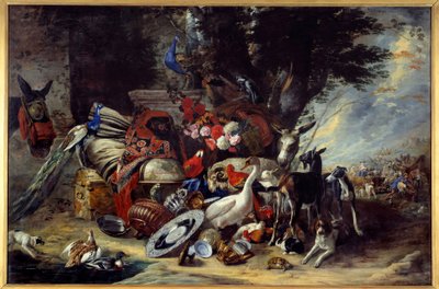 Animaux et ustensiles aussi dit Départ de Jacob pour la Mésopotamie - Pieter or Peter Boel