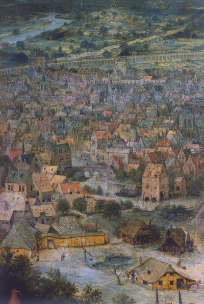 Ville, (détail) - Pieter Bruegel the Elder