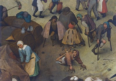 Combat entre Carnaval et Carême - Pieter Bruegel the Elder