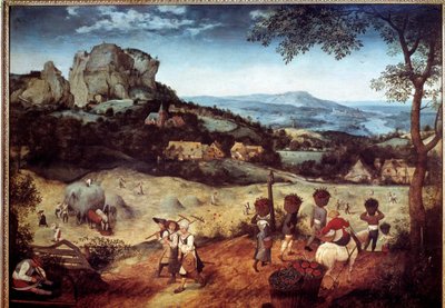 Récolte de foin - Pieter Bruegel the Elder