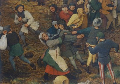 Procession au Calvaire - Pieter Bruegel the Elder