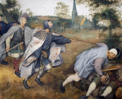 Les Aveugles guidant les Aveugles - Pieter Bruegel the Elder
