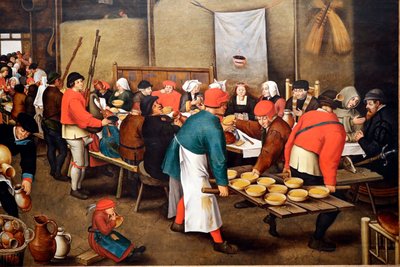 Noces paysannes - Pieter the Younger Brueghel
