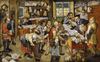 Le Paiement de la dîme - Pieter the Younger Brueghel