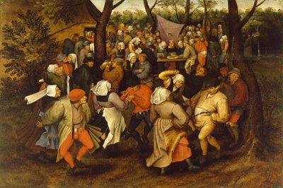 Danse de mariage paysanne, 1607 - Pieter Brueghel the Younger