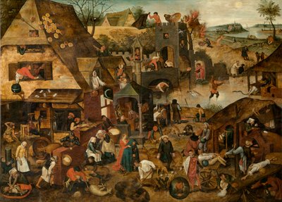 Proverbes - Pieter the Younger Brueghel