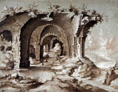 Ruines du Colisée à Rome par Pierre Breughel dit d