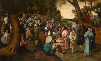 Saint Jean-Baptiste prêchant - Pieter the Younger Brueghel