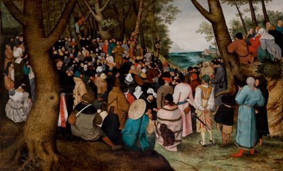 Sermon de Saint Jean-Baptiste - Pieter the Younger Brueghel