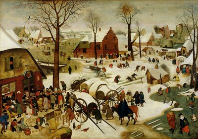 Le recensement à Bethléem - Pieter the Younger Brueghel