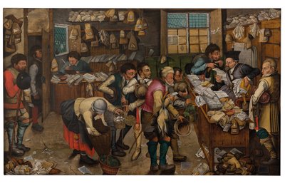 Le Paiement des dîmes - Pieter the Younger Brueghel