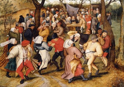 La Danse de mariage - Pieter Brueghel the Younger