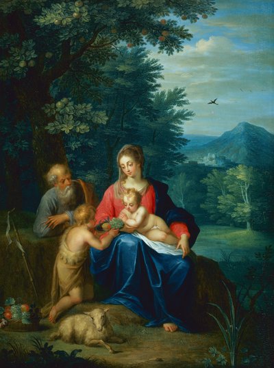 La Sainte Famille avec l