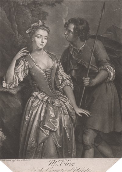 Mme Clive dans le rôle de Philida - Pieter van Bleeck