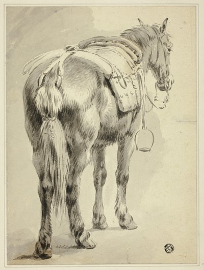 Cheval de selle - Pieter van Bloemen