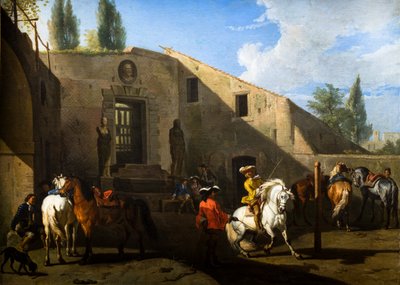 The Manège - Pieter van Bloemen