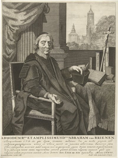 Portrait du pasteur Abraham van Brienen - Pieter van Dijck