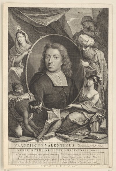 Portrait de François Valentijn - Pieter van Gunst
