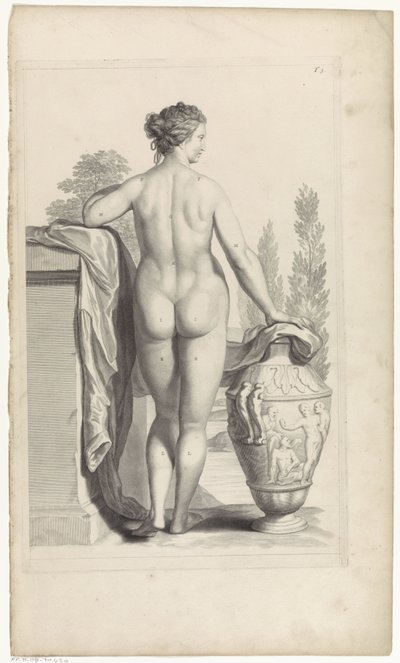 Étude de nu féminin - Pieter van Gunst
