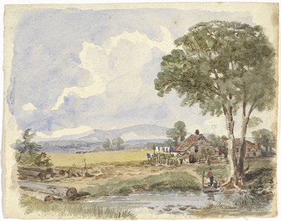 Paysage avec ferme - Pieter van Loon