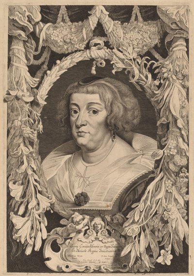 Marie de Médicis - Pieter van Sompel and Pieter Claesz Soutman after Sir Anthony