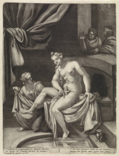 David et Bethsabée - Pieter van den Berge