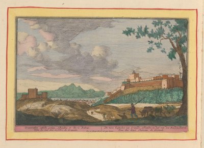 Vue des bâtiments de l