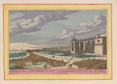 Vue sur le monastère Hiéronymite à Belém - Pieter van den Berge