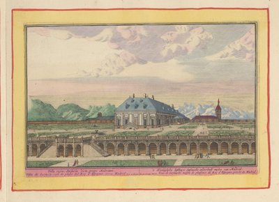 Palais de chasse Zarzuela près de Madrid - Pieter van den Berge