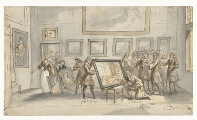 Prince Eugène de Savoie chez le marchand d