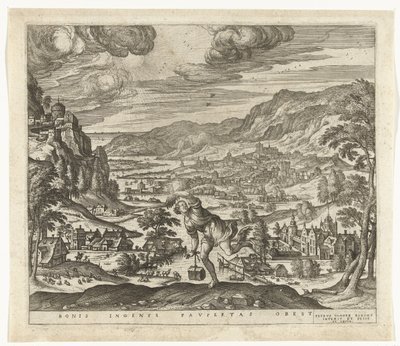 La pauvreté entrave le progrès des esprits ingénieux - Pieter van der Borcht (I)