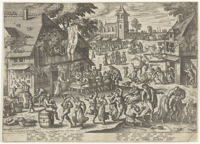 Fête de la guilde de Saint-Sébastien - Pieter van der Borcht (I)