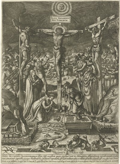 Crucifixion du Christ - Pieter van der Borcht (I)