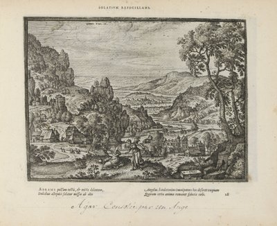 Paysage avec Agar et l