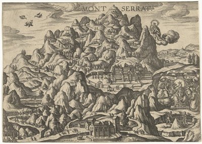 Montserrat, lieu de pèlerinage pour la Sainte Vierge - Pieter van der Borcht (I)